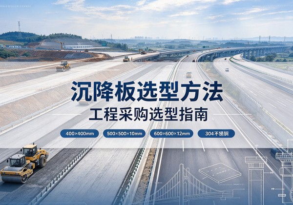 多伦沉降板选择方法